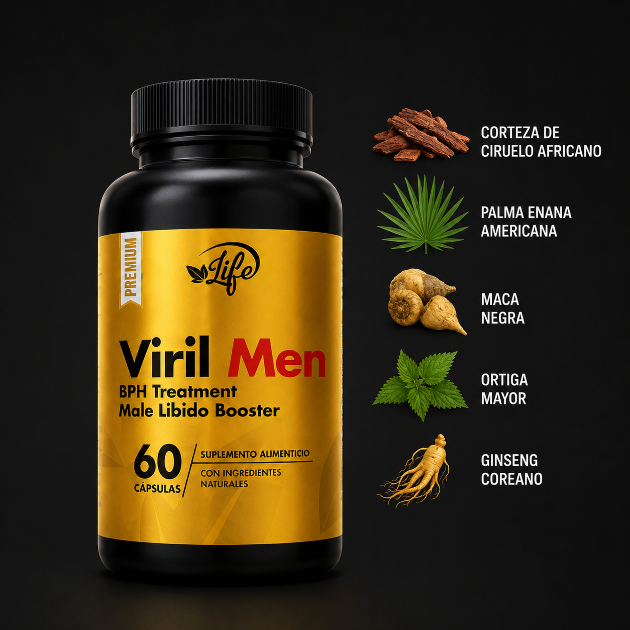 COMBO FUERZA Y RENDIMIENTO MASCULINO