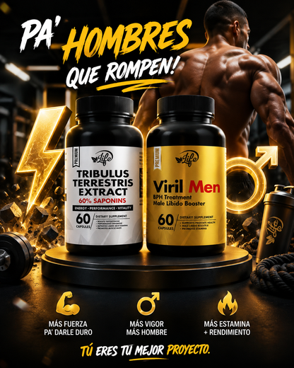 COMBO FUERZA Y RENDIMIENTO MASCULINO