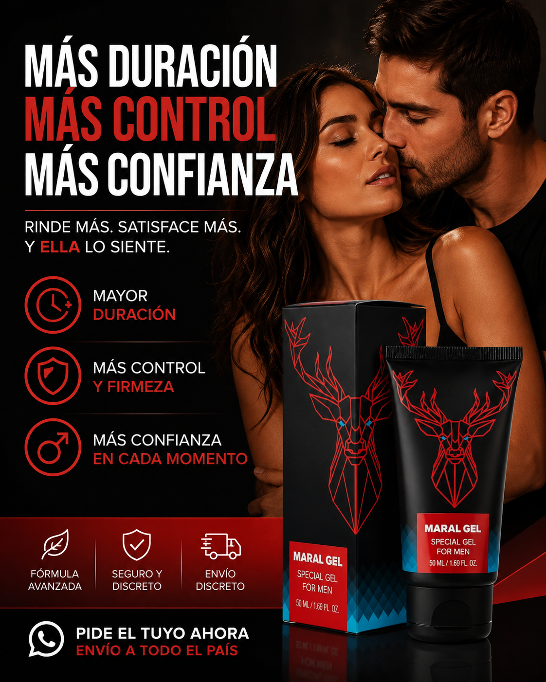 GEL POTENCIADOR SEXUAL PARA HOMBRE