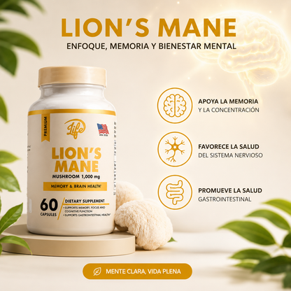 Trío Vitalidad Máxima (Magnesio+ Melena de León + Nad Resveratrol)