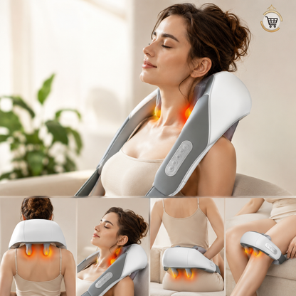 MASAJEADOR DE CUELLO AJUSTABLE
